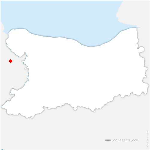 carte de localisation de Lonlay-l'Abbaye