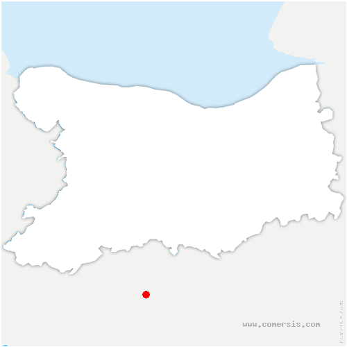 carte de localisation de Pontorson