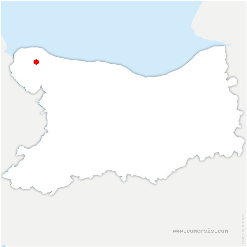 carte de localisation des Préaux