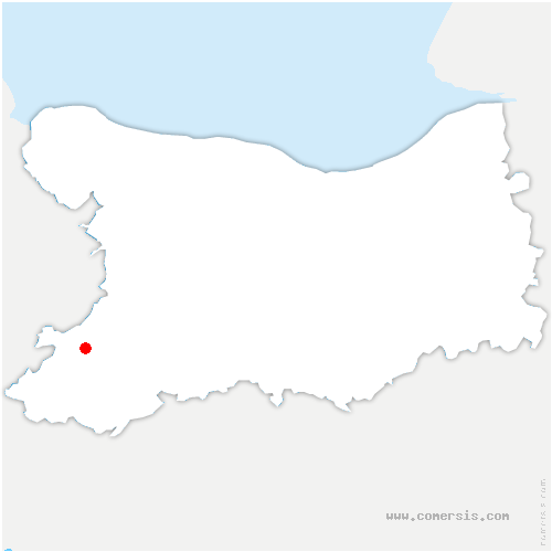 carte de localisation de Saint-Martin-Don