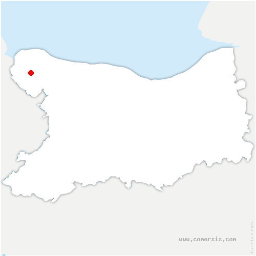 carte de localisation de Selles