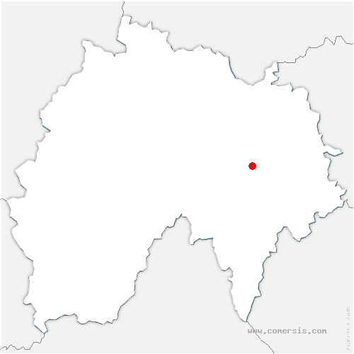 carte de localisation de Andelat