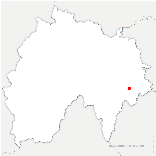 carte de localisation de Anglards-de-Saint-Flour