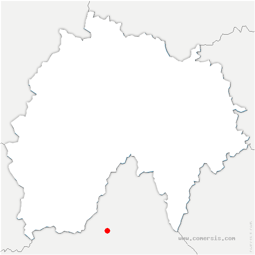 carte de localisation d'Anzat-le-Luguet