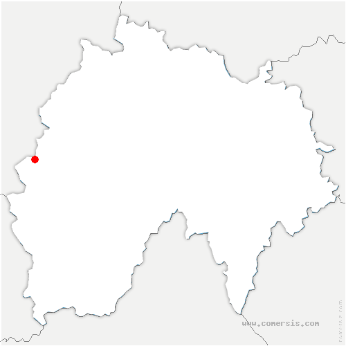 carte de localisation de Arnac