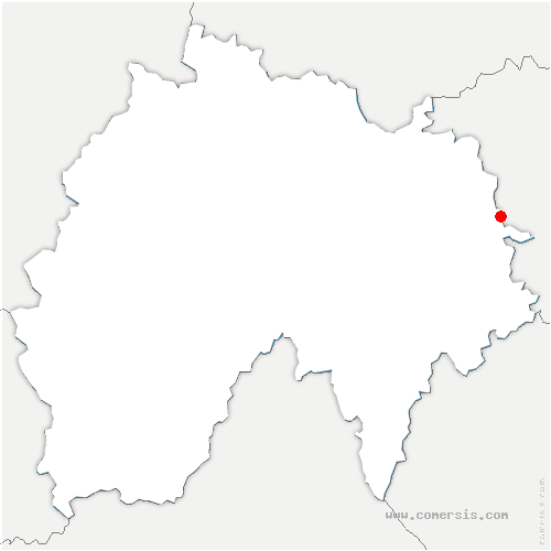 carte de localisation de Celoux