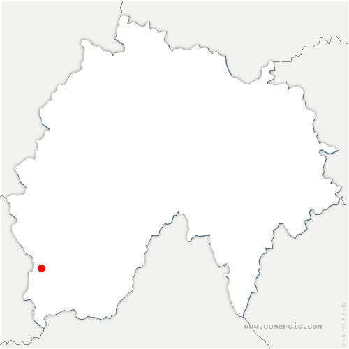 carte de localisation de Cros
