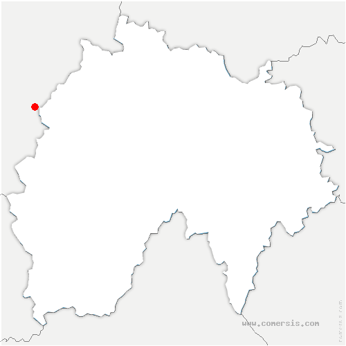 carte de localisation d'Espalem