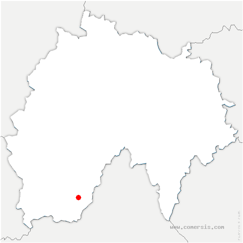 carte de localisation de la Godivelle
