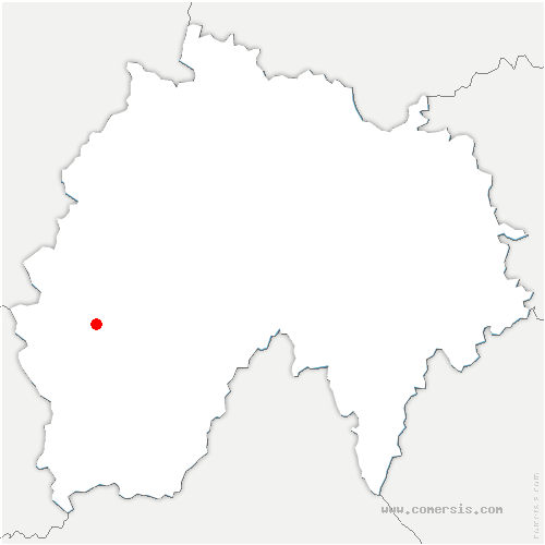 carte de localisation de Lacapelle-Viescamp