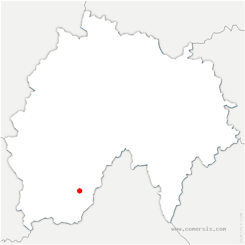 carte de localisation de Ladinhac