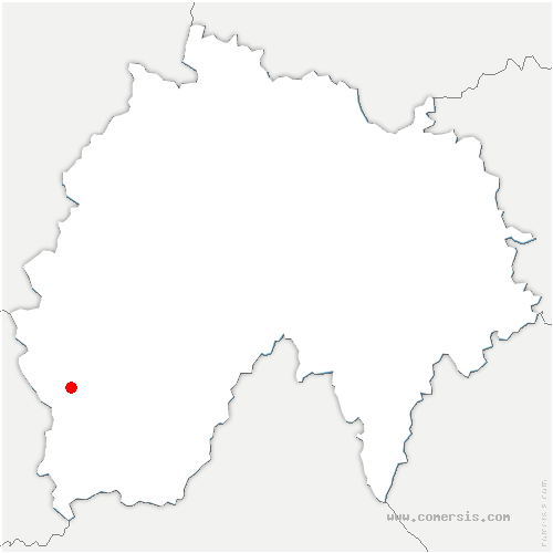 carte de localisation de Larodde