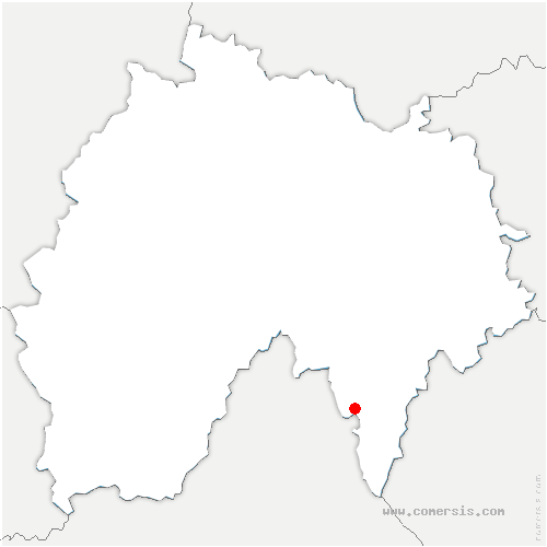 carte de localisation de Lieutadès