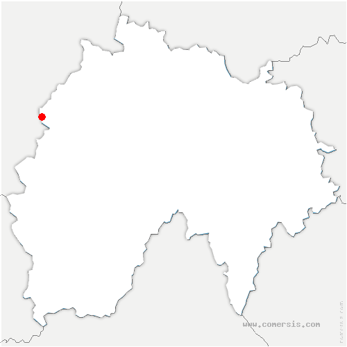 carte de localisation de Lubilhac
