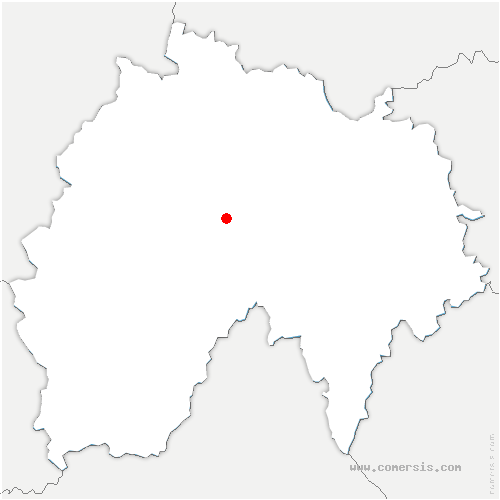 carte de localisation de Mandailles-Saint-Julien