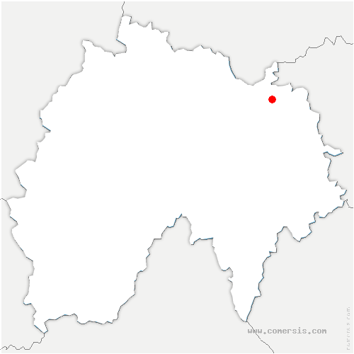 carte de localisation de Molèdes