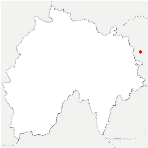 carte de localisation de Monestier-Port-Dieu
