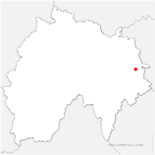 carte de localisation de Montchamp