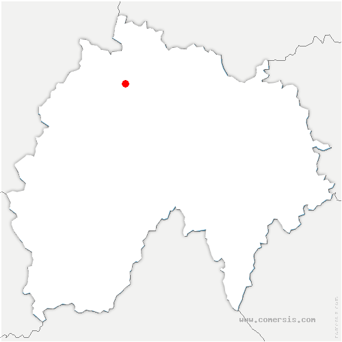 carte de localisation du Monteil
