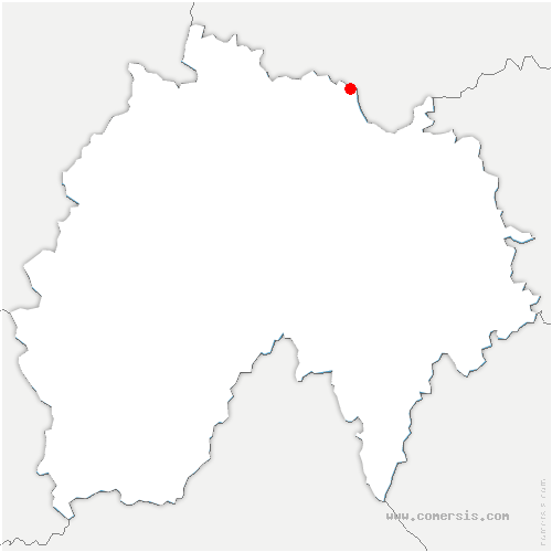 carte de localisation de Montgreleix