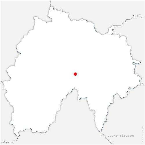 carte de localisation de Pailherols