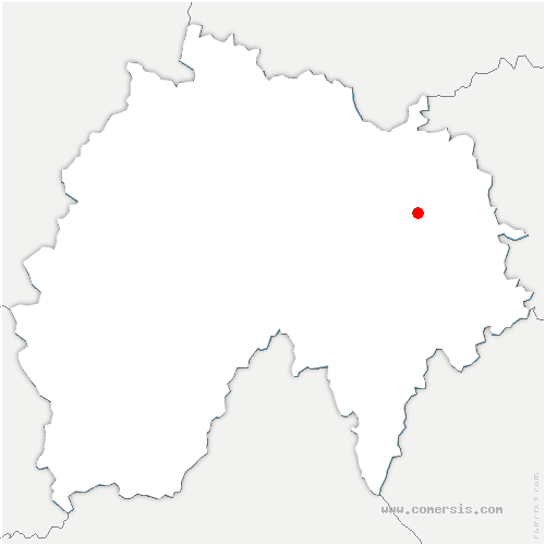 carte de localisation de Rézentières