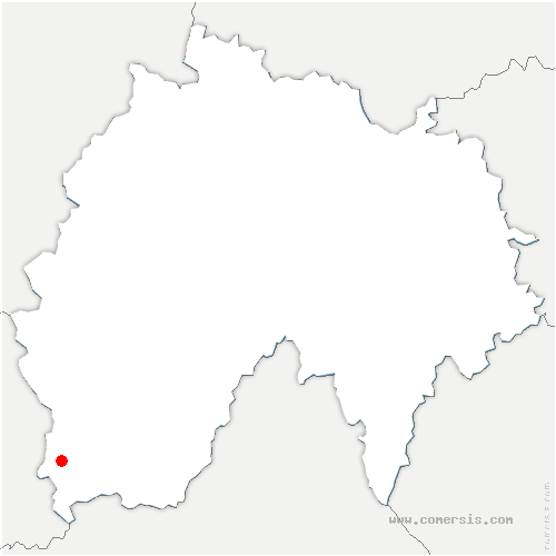 carte de localisation de Saint-Étienne-de-Maurs