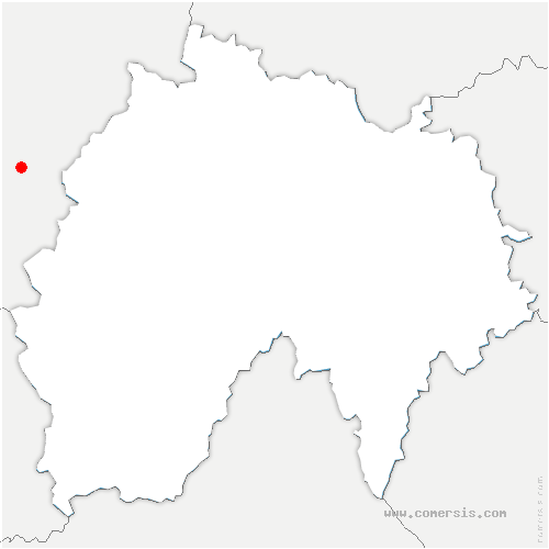 carte de localisation de Saint-Étienne-sur-Blesle