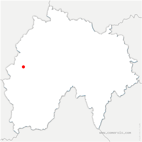 carte de localisation de Saint-Illide