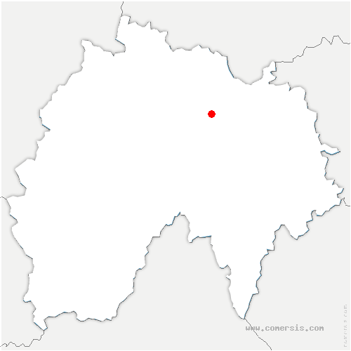 carte de localisation de Ségur-les-Villas