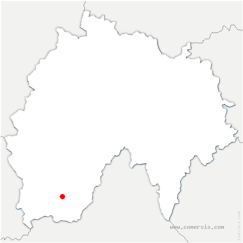 carte de localisation de Sénezergues