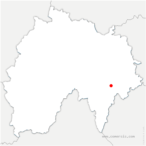 carte de localisation de Soursac