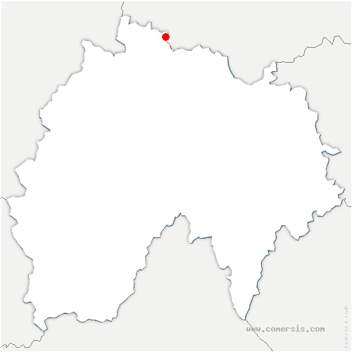 carte de localisation de Trémouille