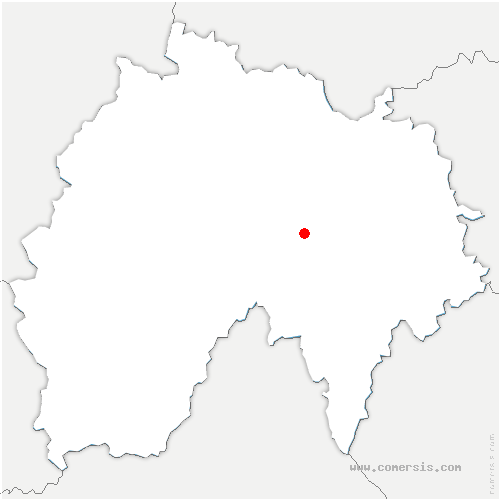 carte de localisation de Valuéjols