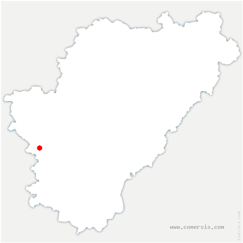 carte de localisation de Ambleville