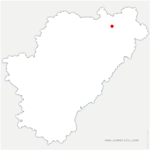 carte de localisation de Ansac-sur-Vienne