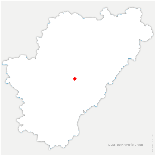 carte de localisation de Bignoux
