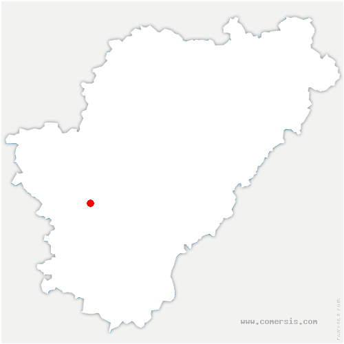 carte de localisation de Bonneuil