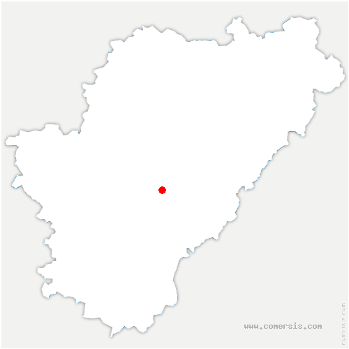 carte de localisation de Champdeniers-Saint-Denis