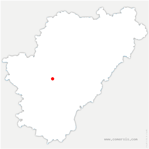 carte de localisation de Champmillon