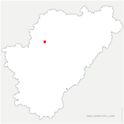 carte de localisation de Chapdeuil