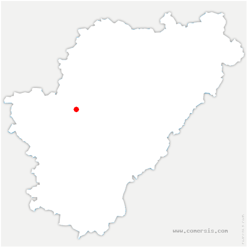 carte de localisation de Charrais