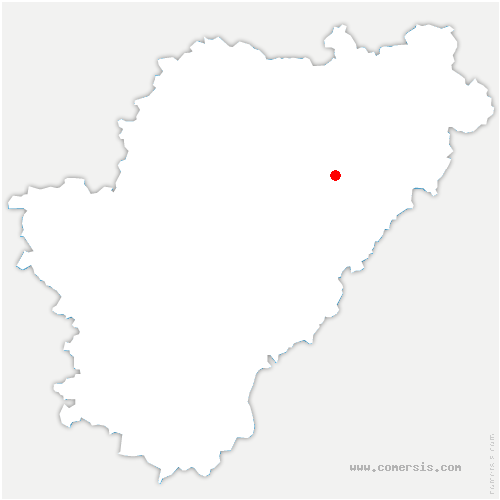 carte de localisation de Chasseneuil-sur-Bonnieure
