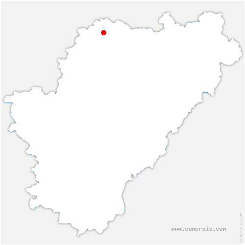 carte de localisation de Chèvrerie