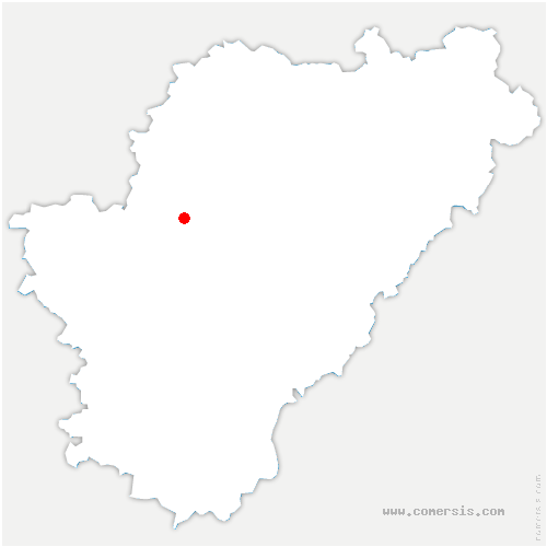 carte de localisation de Douchapt