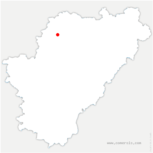 carte de localisation d'Ébréon