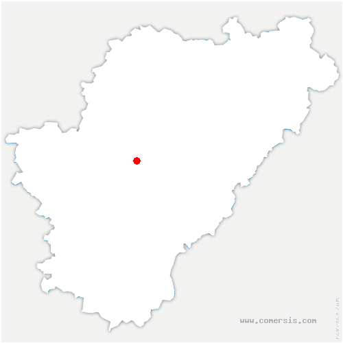 carte de localisation de Fléac