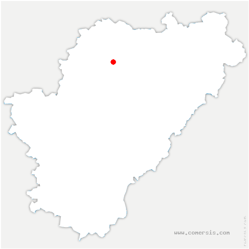 carte de localisation de Fontenille