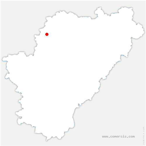carte de localisation de Gout-Rossignol