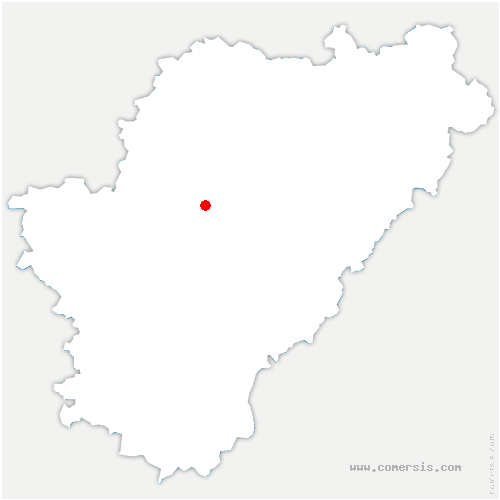 carte de localisation de Jaunay-Marigny